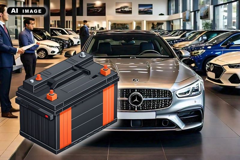 Che batteria monta la Mercedes?