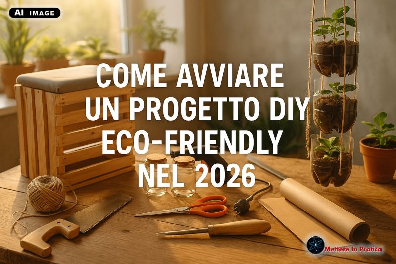 Come realizzare un progetto DIY eco-friendly nel 2026?